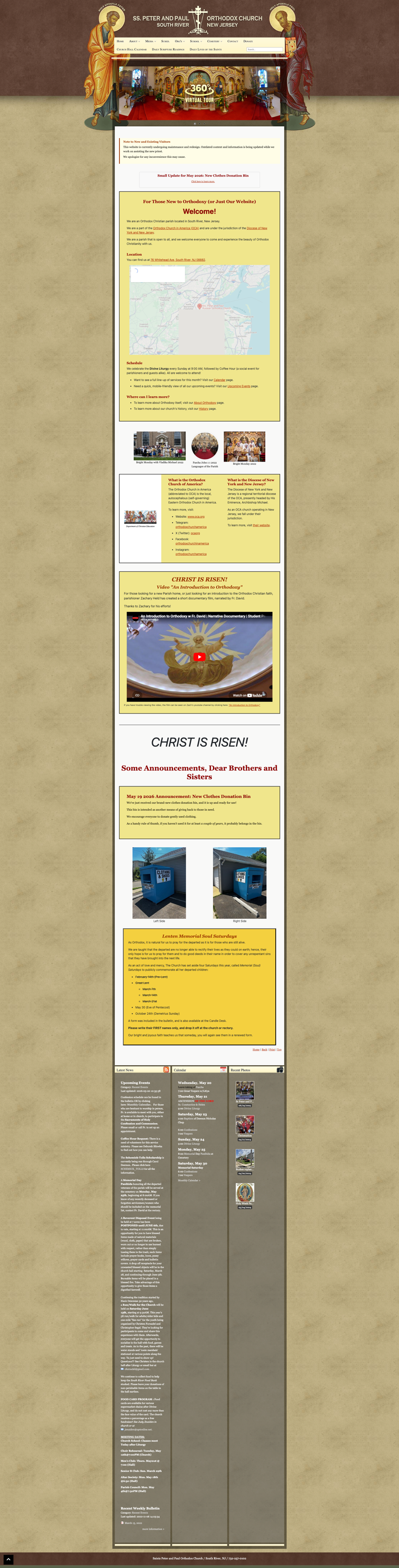 Home Page — Desktop after improvement